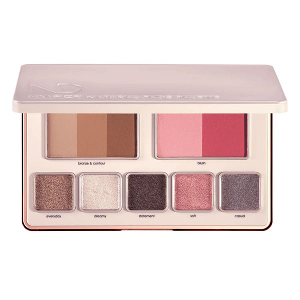 Natasha Denona Hy-Per Natural Face Palette — packaging oficial fondo blanco paleta multiuso rostro y ojos