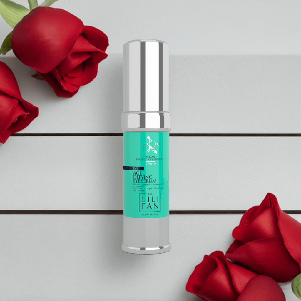 Dr. Lili Fan Probiotic Age-Defying Eye Serum — packaging secundario