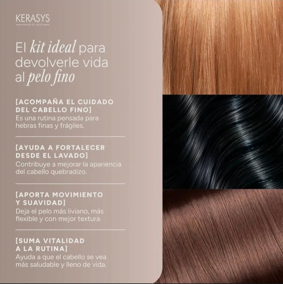 Kerasys Kit Shampoo + Acondicionador Revitalizante Coreano 600 Ml