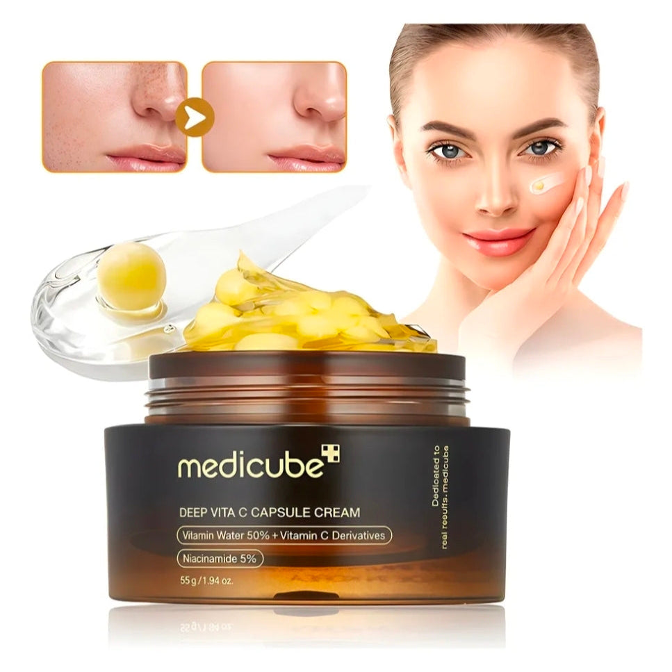 Medicube Deep Vita C Capsule Cream Hidratante — Detalle | Glowup