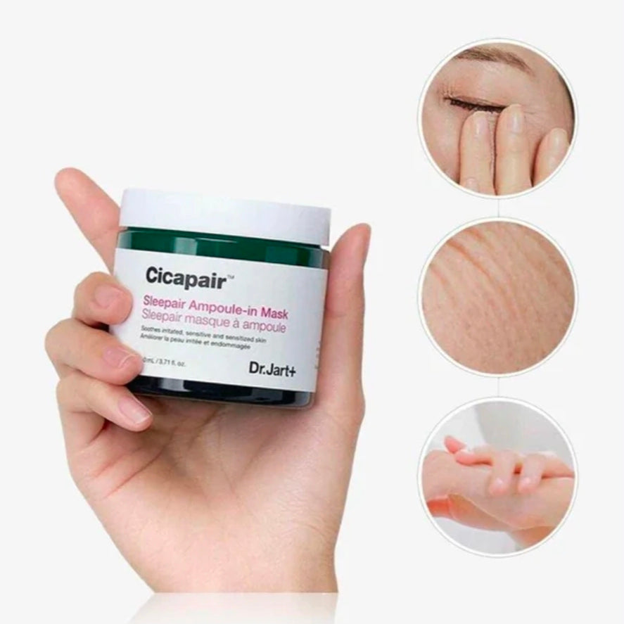 Mascarilla Facial Nocturna Intensiva Cicapair — Aplicación | Glowup