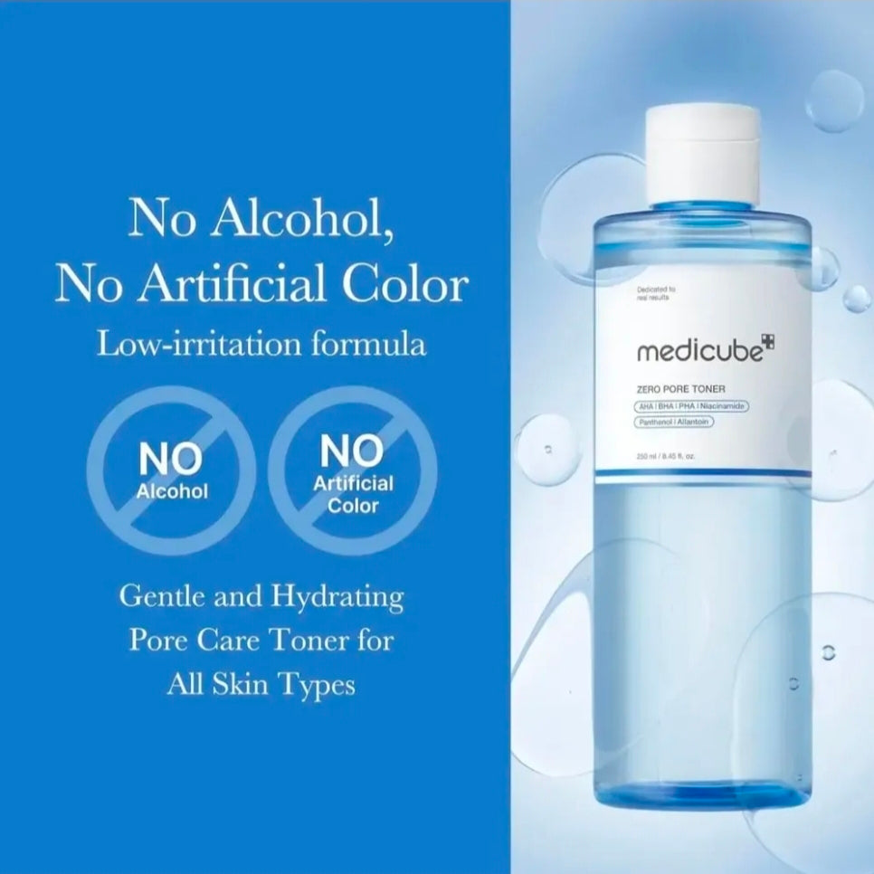 Medicube Zero Pore Toner - Tonico Facial 250 — Aplicación | Glowup