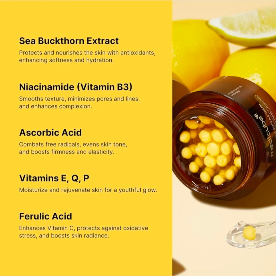 Medicube Deep Vita C Capsule Cream Hidratante — Resultado | Glowup