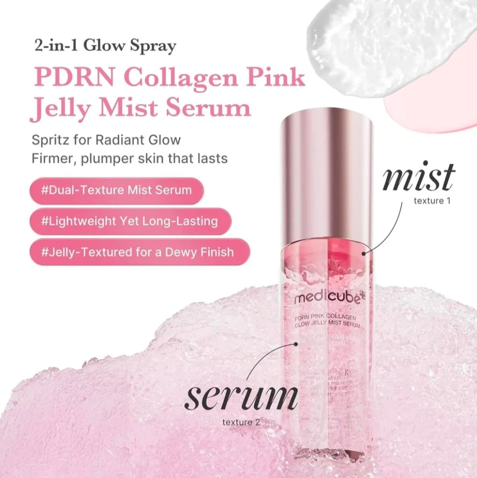 Medicube Pdrn Pink Collagen Glow Jelly Mist — Envase | Glowup