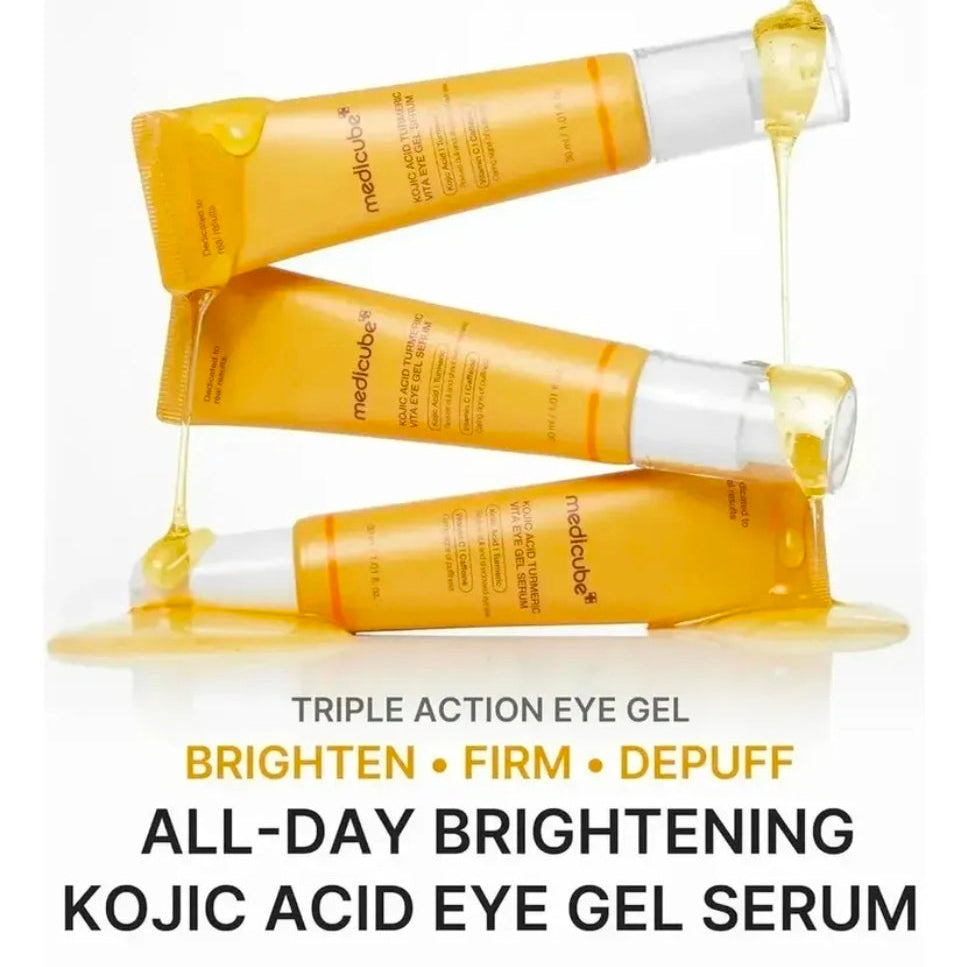 Medicube Kojic Acid Turmeric Vita Eye Gel — Textura | Glowup