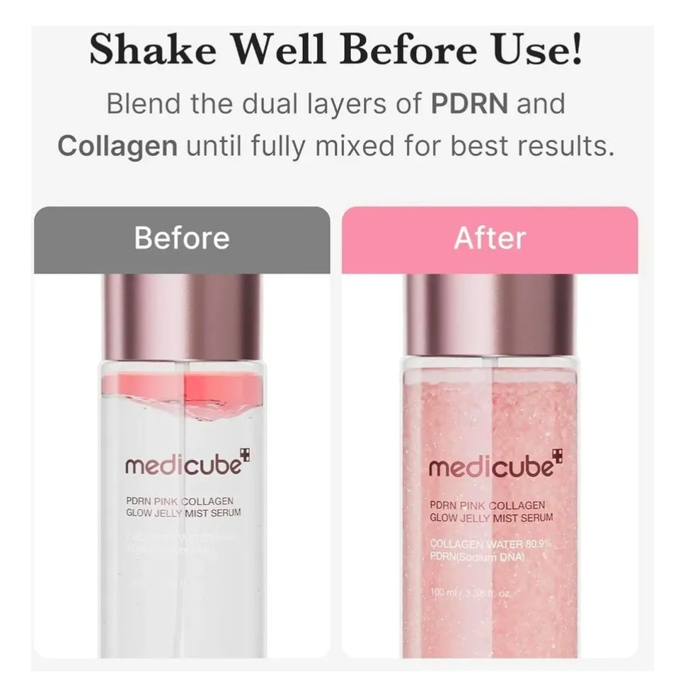 Medicube Pdrn Pink Collagen Glow Jelly Mist — Resultado | Glowup