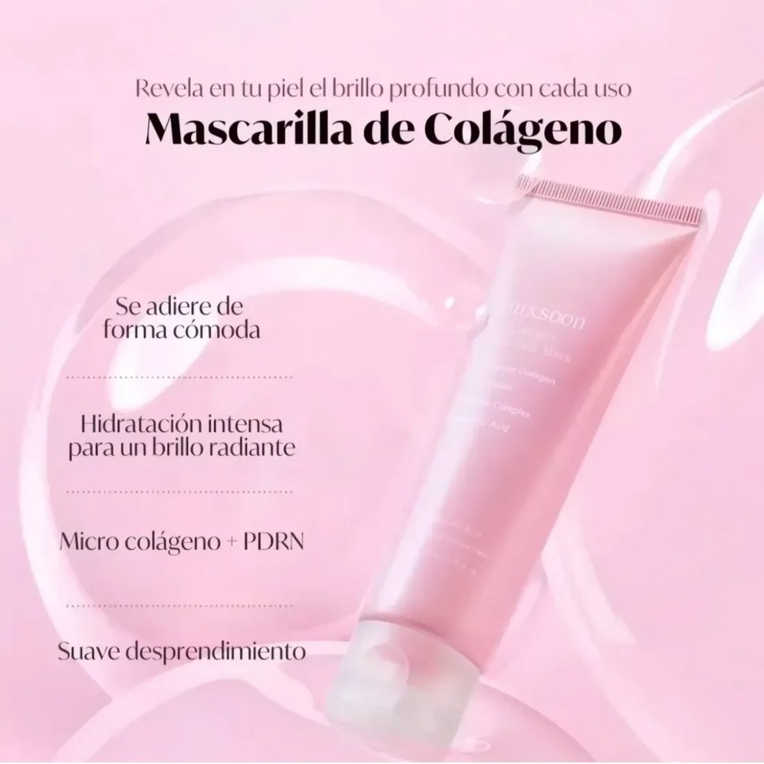 Mixsoon Collagen Glass Skin Mask Peel Off — Textura | Glowup