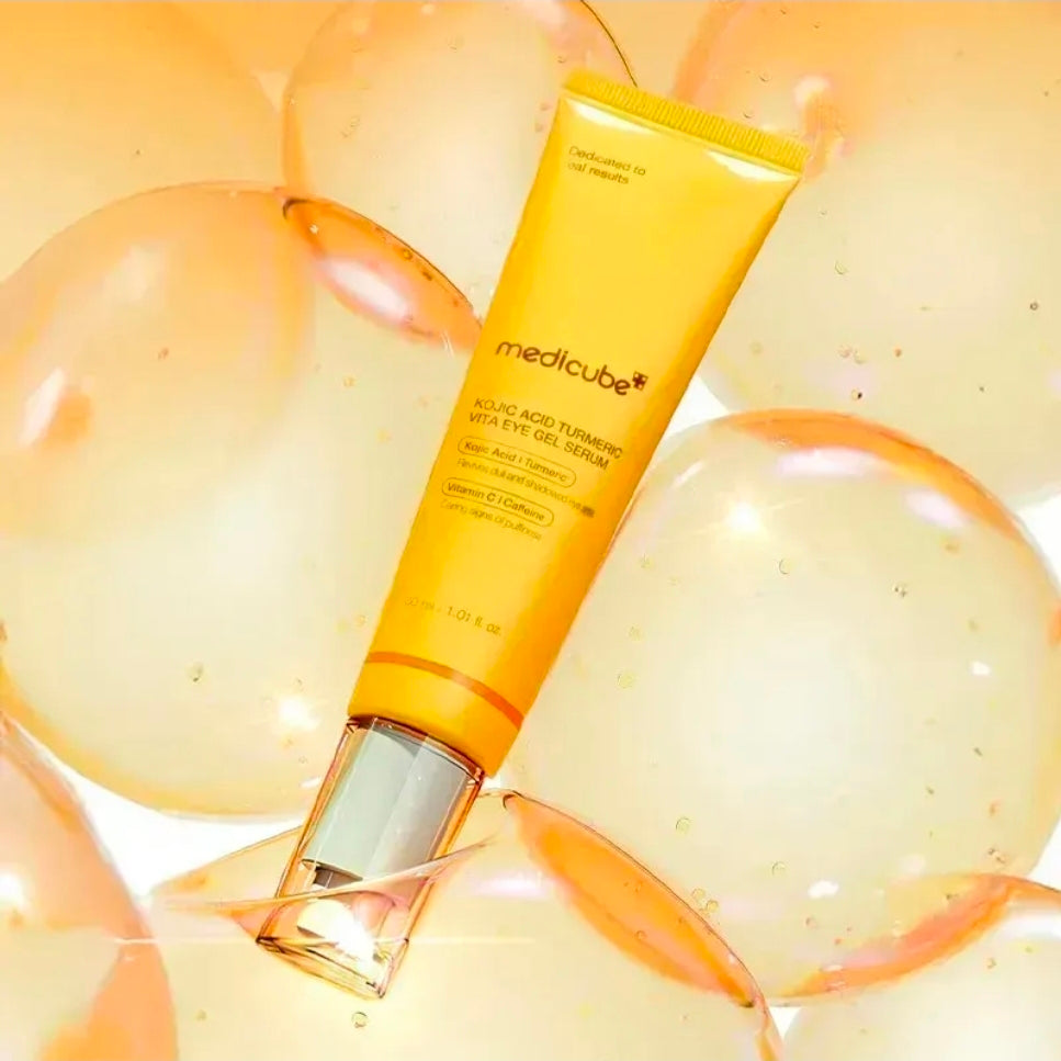 Medicube Kojic Acid Turmeric Vita Eye Gel — Aplicación | Glowup
