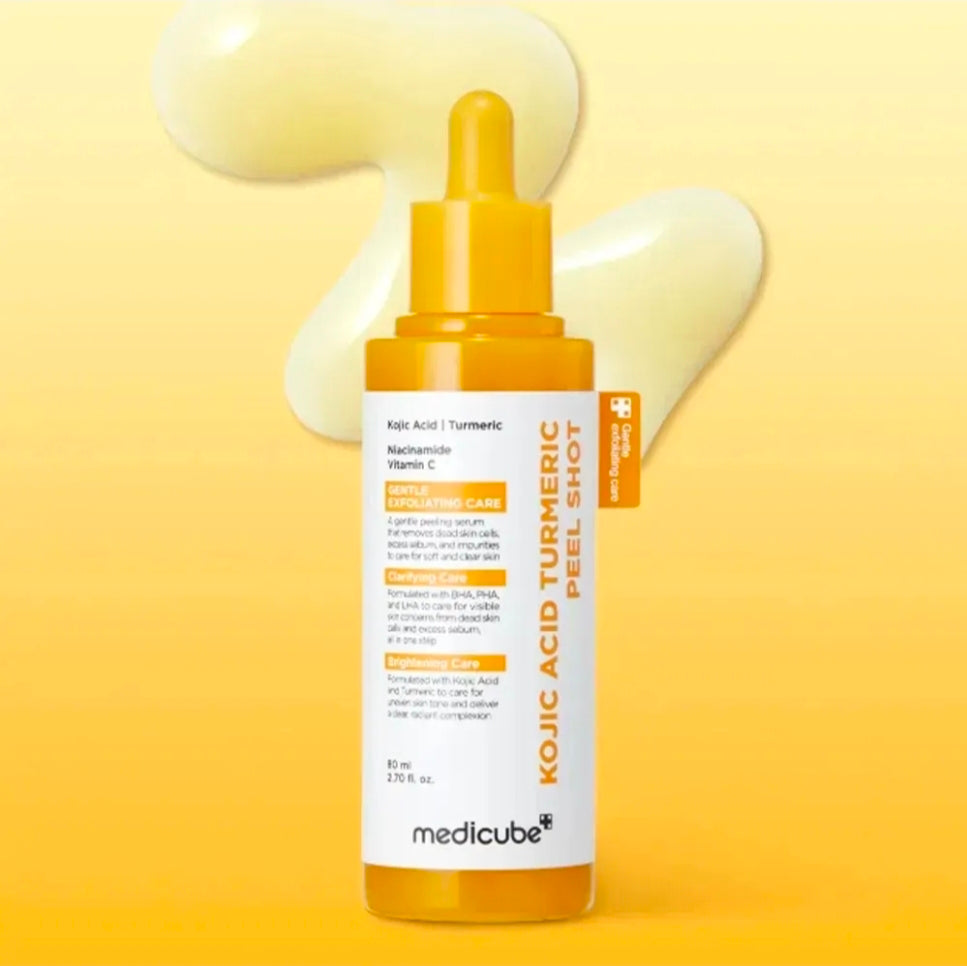 Medicube Kojic Acid Turmeric Peel Shot — Aplicación | Glowup
