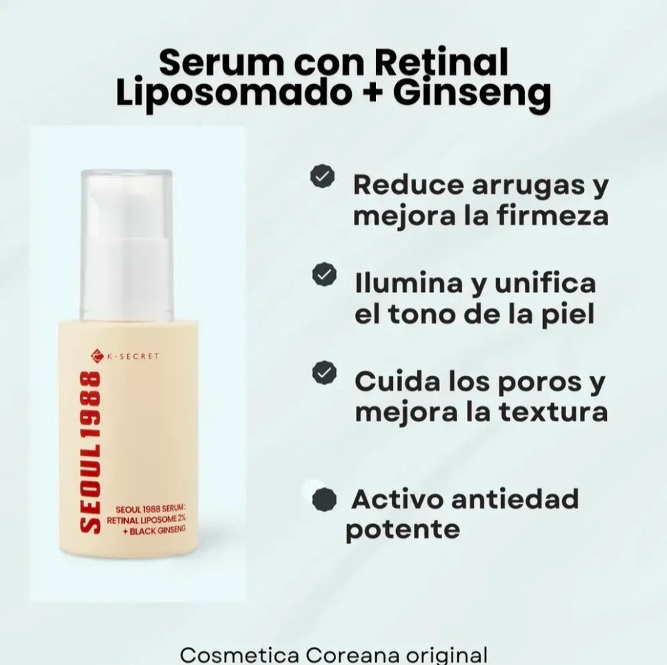 Ksecret Seoul 1988 Serum Retinal Liposome 2% — Envase | Glowup