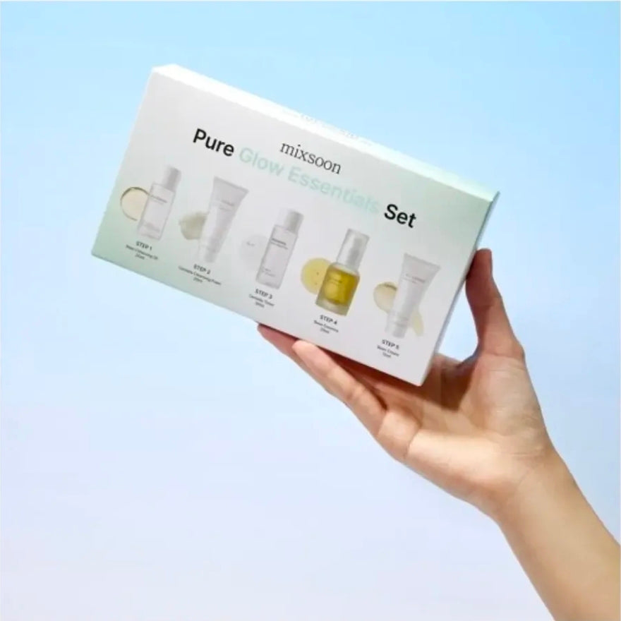 Kit Cuidado Piel Mixsoon Pure Glow Essentials — Presentación | Glowup