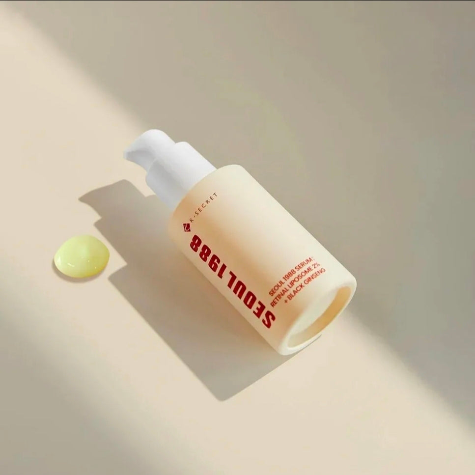 Ksecret Seoul 1988 Serum Retinal Liposome 2% — Aplicación | Glowup