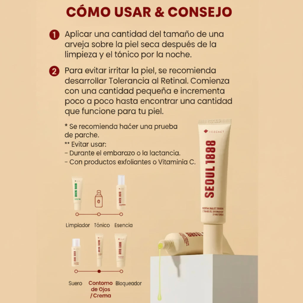 Ksecret Eye Cream : Retinal Liposome 4% — Aplicación | Glowup