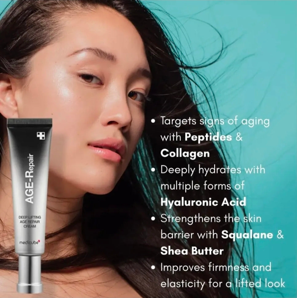 Medicube Deep Lifting Age-repair Crema — Aplicación | Glowup