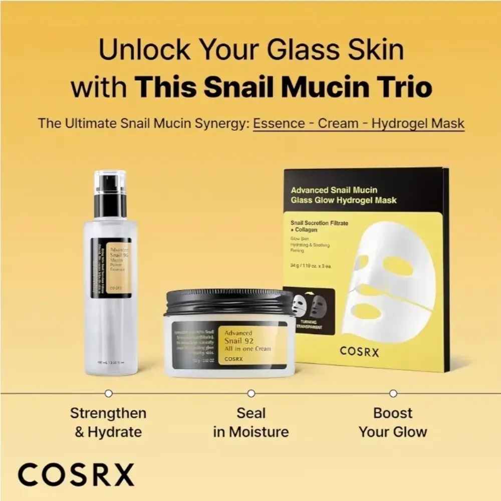 Esencia Tonico Cosrx Advanced Snail Baba De — Envase | Glowup