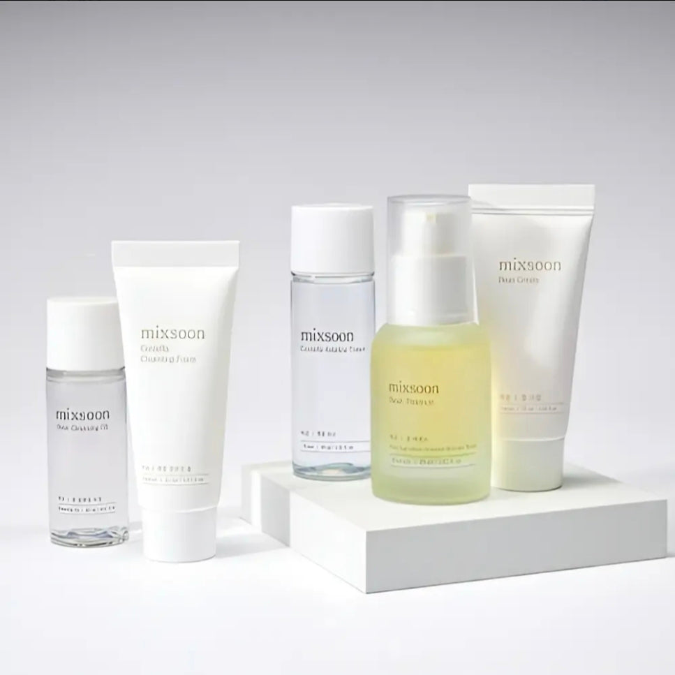 Kit Cuidado Piel Mixsoon Pure Glow Essentials — Detalle | Glowup