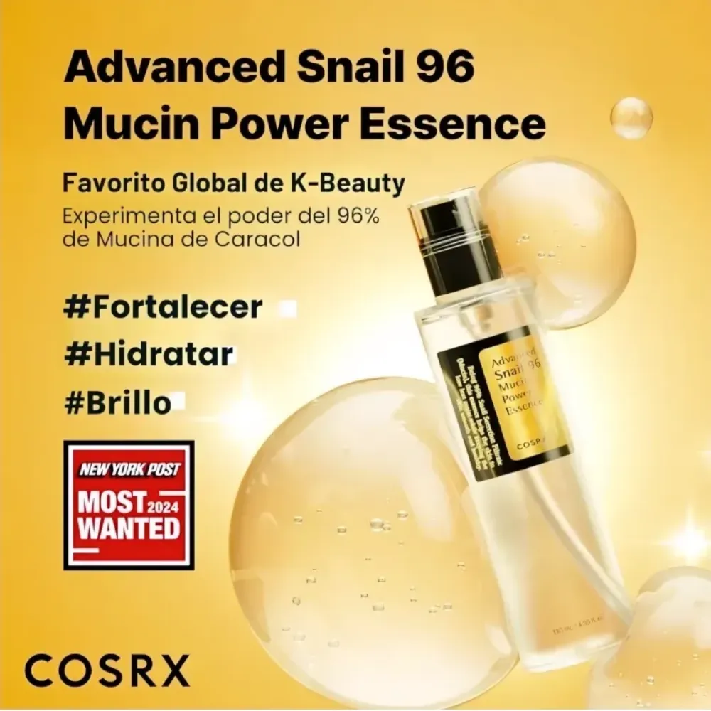 Esencia Tonico Cosrx Advanced Snail Baba De — Textura | Glowup