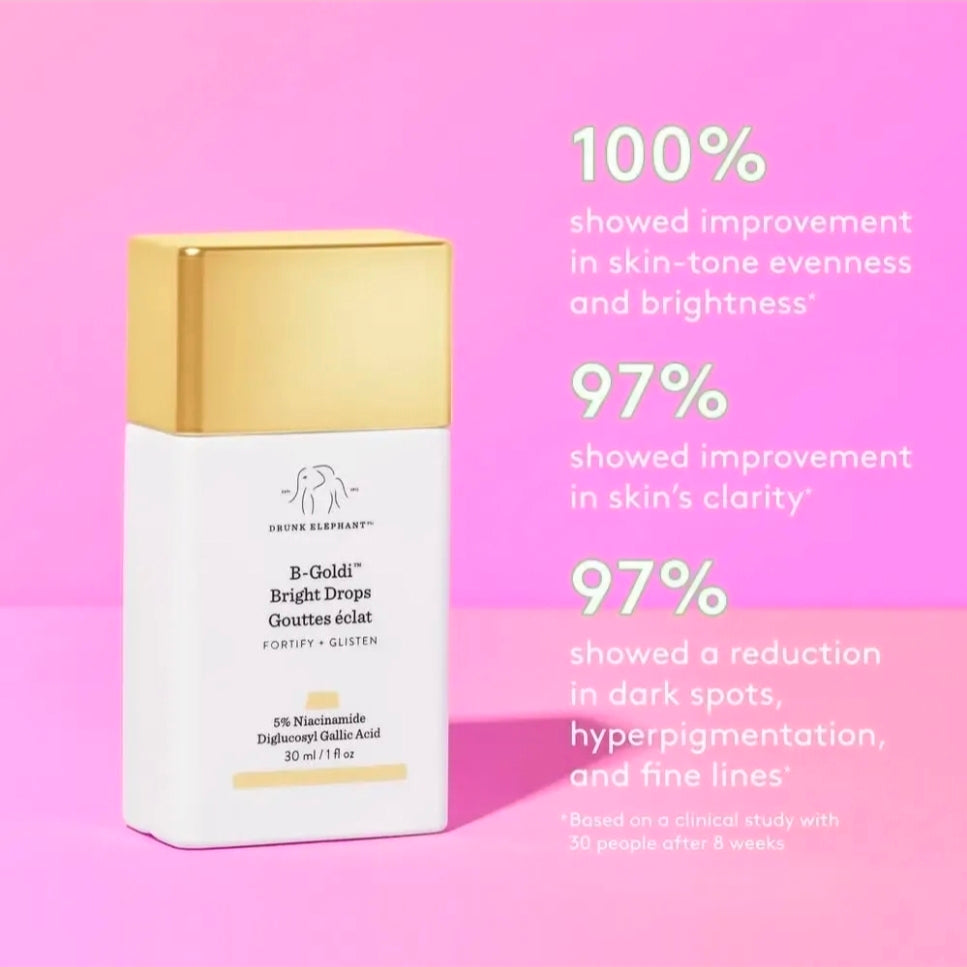 Drunk Elephant B-goldi Bright Drops Momento De — Textura | Glowup