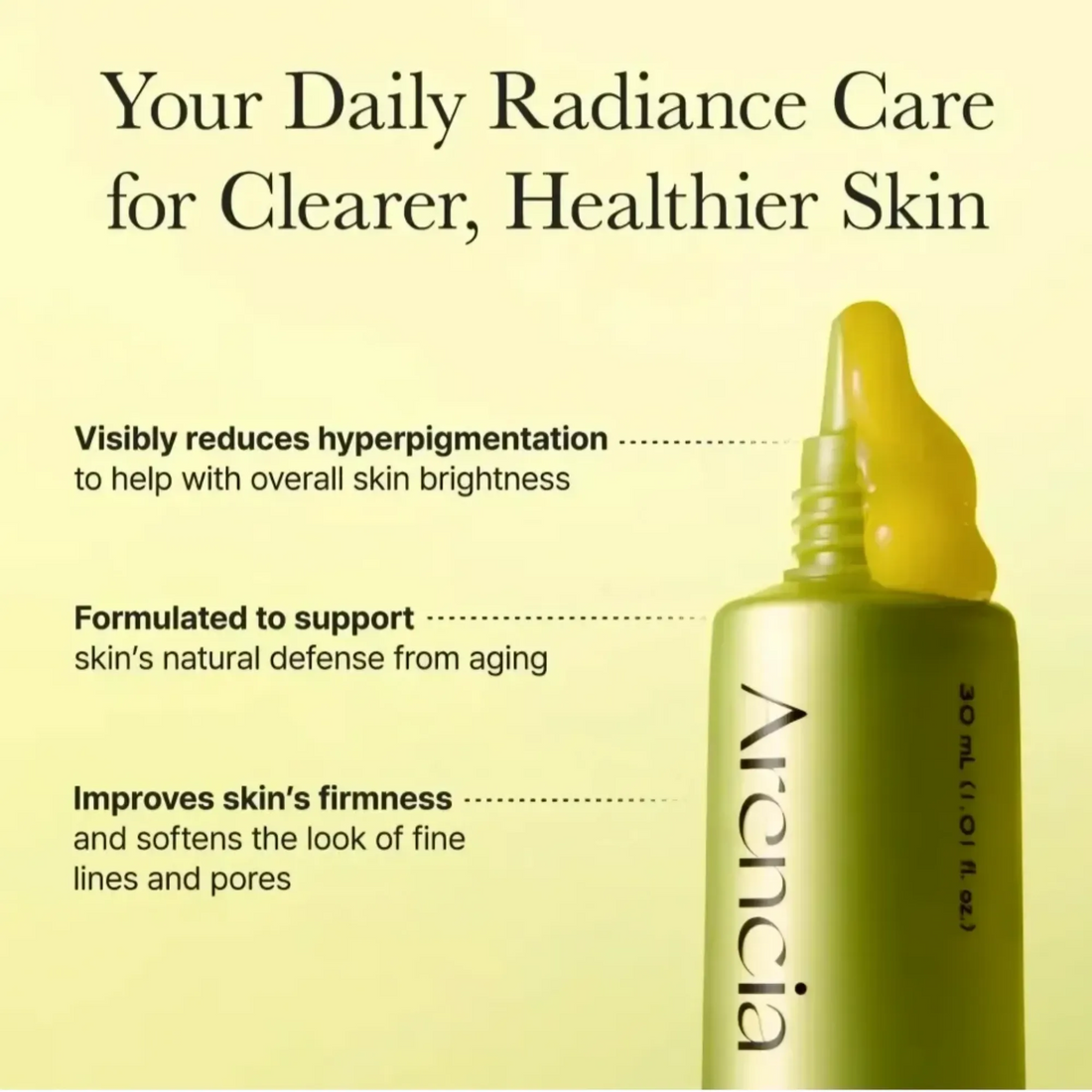 Arencia Vitamin C Booster Shot Serum - 30ml — Resultado | Glowup