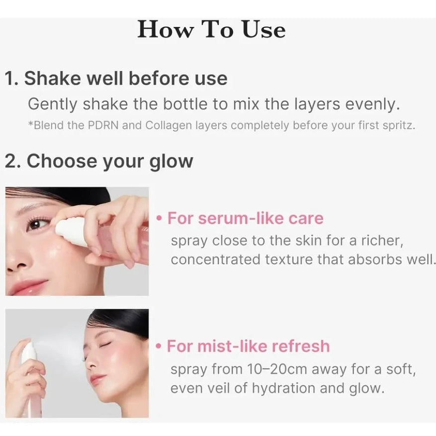 Medicube Pdrn Pink Collagen Glow Jelly Mist — Textura | Glowup