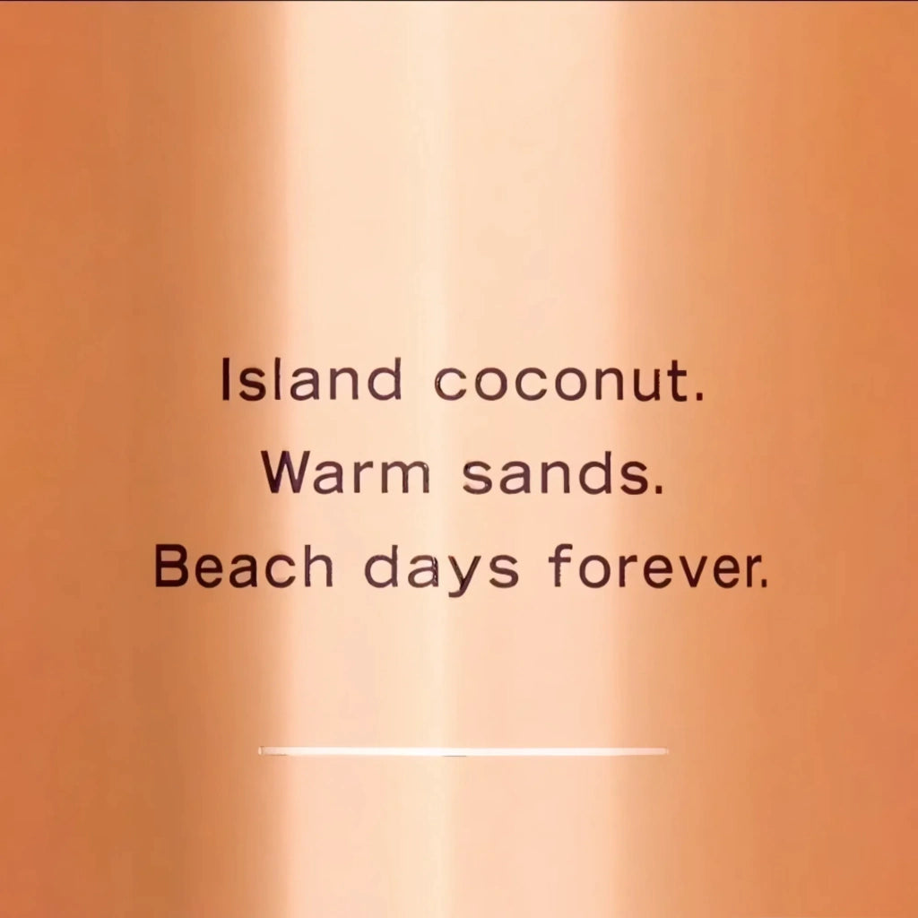 Body mist Coconut Passion Victoria's Secret splash corporal tropical